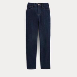 Everlane The High-Rise Cigarette Jean in Deep Indigo NWOT Size 32